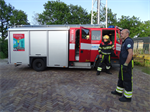 Oefening Brand Wegvervoer Auto Vaart Buitenpost